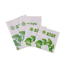 Low cost recycled brown kraft paper bag safety material custom design eco friendly food packaging